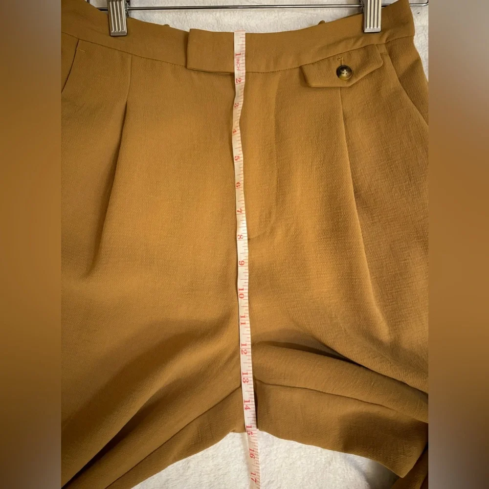 Madewell The Tall Rosedale High-Rise Straight Pant in Crepe - Picture 10 of 11